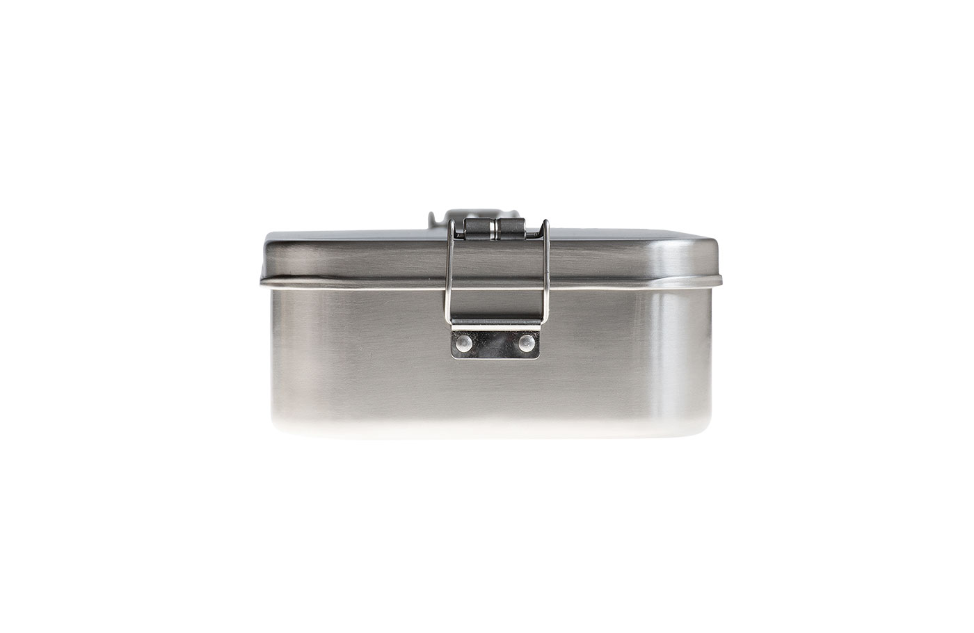 Cameleonpack Lunchbox CP ES C7 • 1800 ml aus Edelstahl mit Bügelverschluss. Ansicht Querseite.